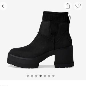 UGG black Ribbed Knit Boots never worn. Ever!